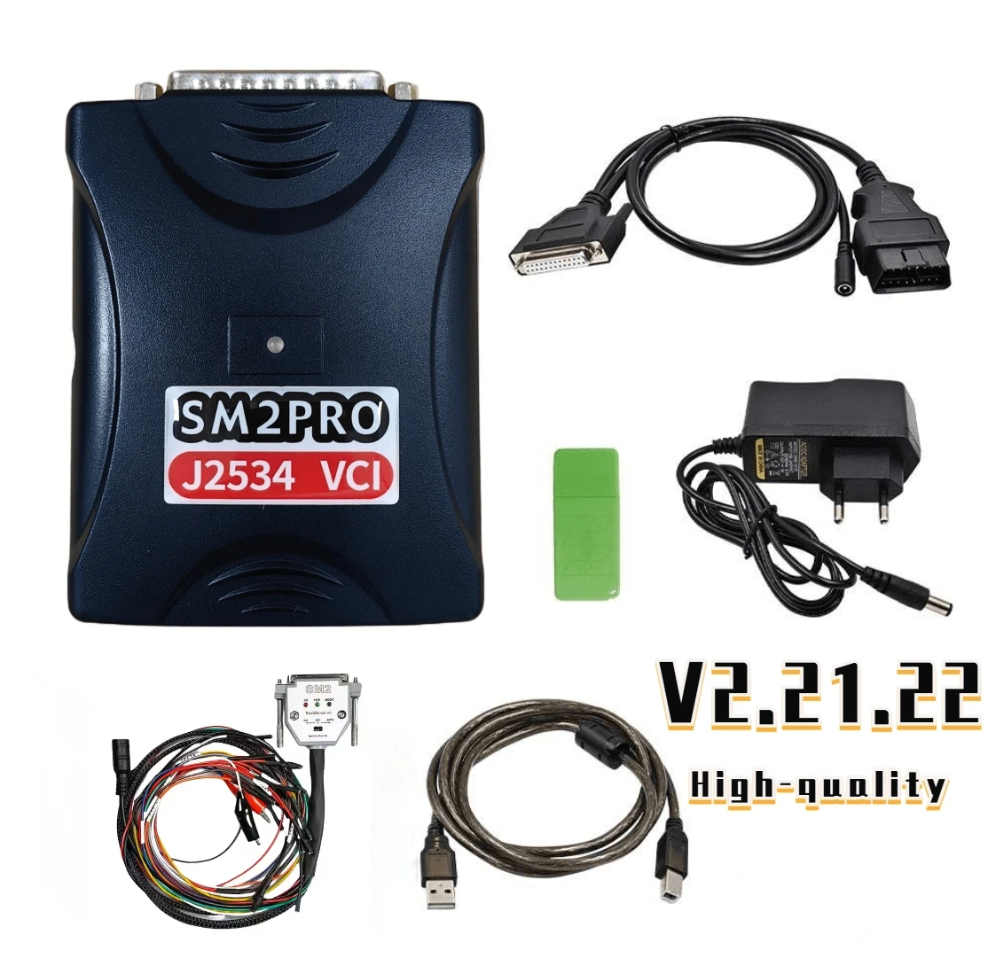 SM2PRO J2534 VCI ECU programmer flash 67 in 1 PCM flash supports OBD/bench car computer board read and write
SM2PRO J2534 VCI ECU programmer flash 67 in 1 PCM flash supports OBD/bench car computer board read and write