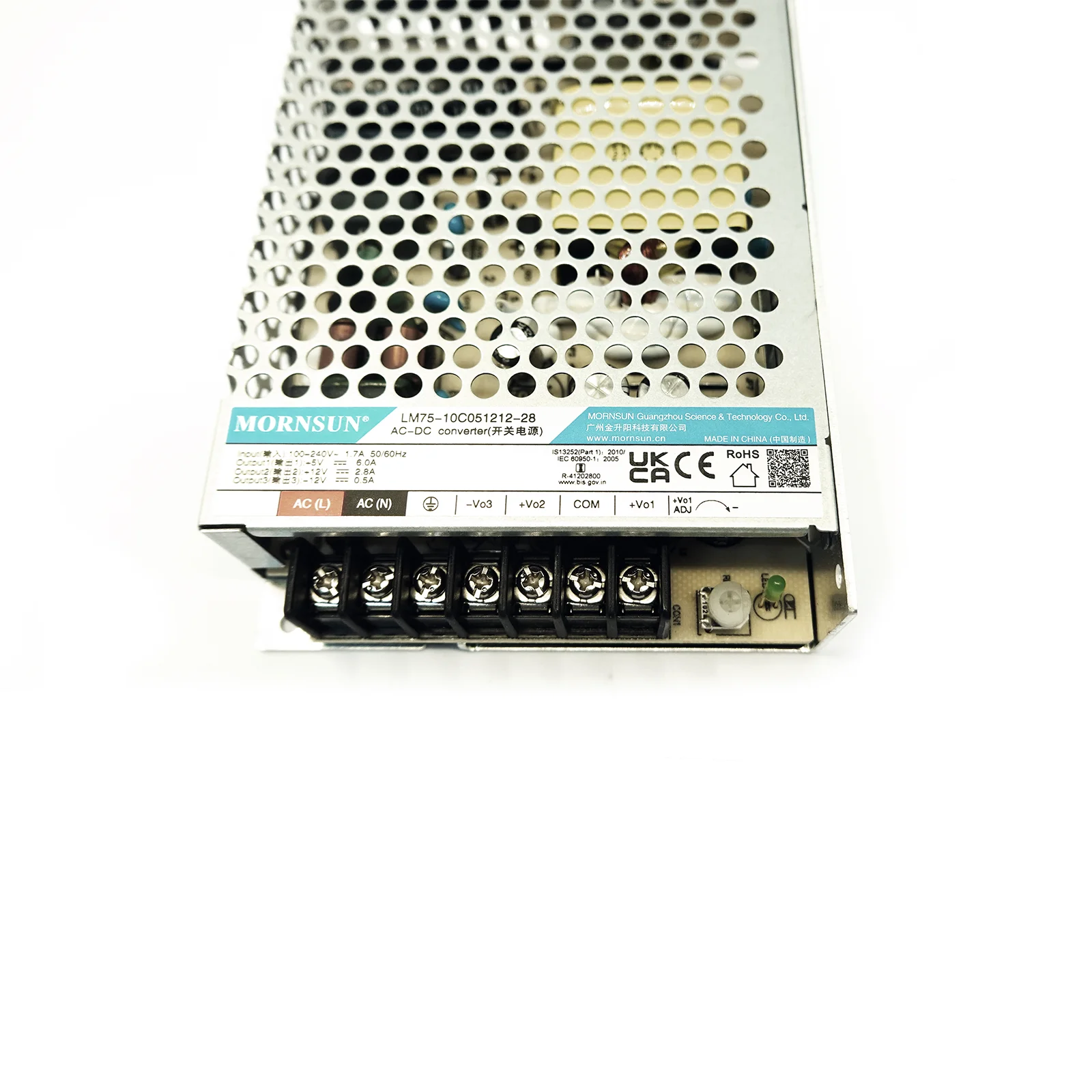 Power Supply for Eurorack Mornsun LM75-10C051212-28 Three-channel Switching modular synthesizer system+5v +12v -12v
Power Supply for Eurorack Mornsun LM75-10C051212-28 Three-channel Switching modular synthesizer system+5v +12v -12v