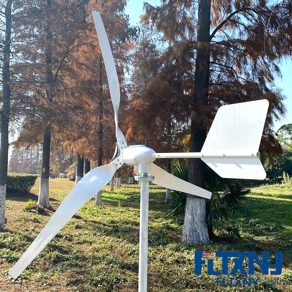FLTXNY POWER, Китай, заводская цена, ветряная турбина 2000 Вт, 24 В, 48 В, 96 в, горизонтальный ветряной генератор для домашнего использования