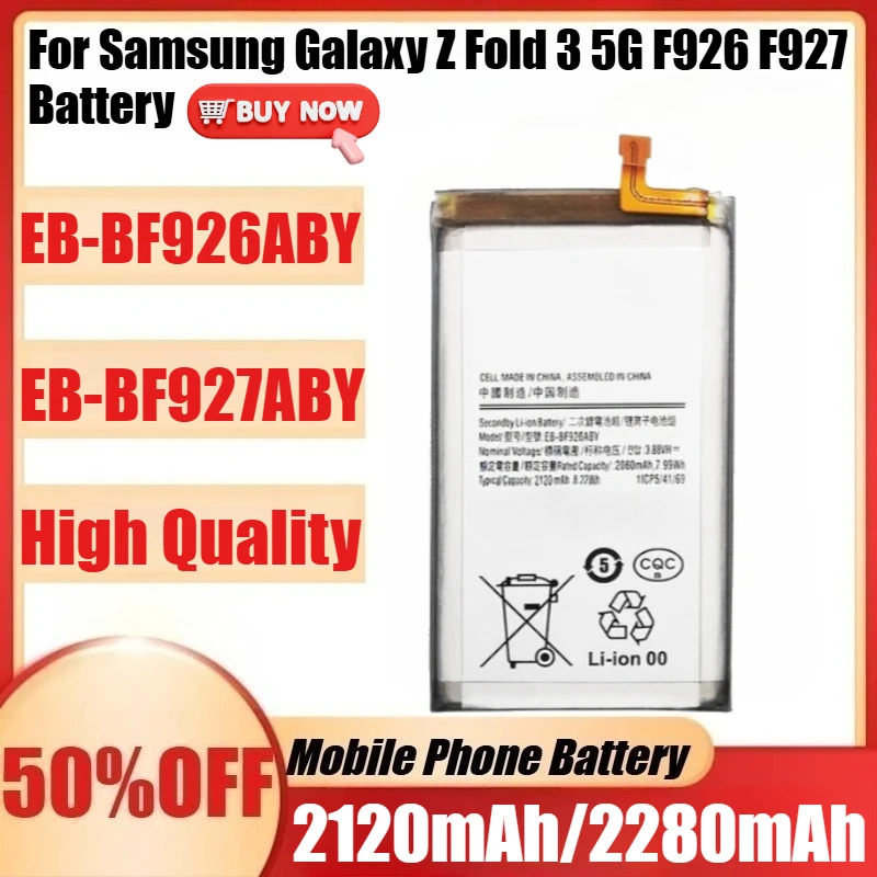 Новый аккумулятор EB-BF926ABY EB-BF927ABY для Samsung Galaxy Z Fold 3 5G F926 F927, сменные аккумуляторы
Новый аккумулятор EB-BF926ABY EB-BF927ABY для Samsung Galaxy Z Fold 3 5G F926 F927, сменные аккумуляторы