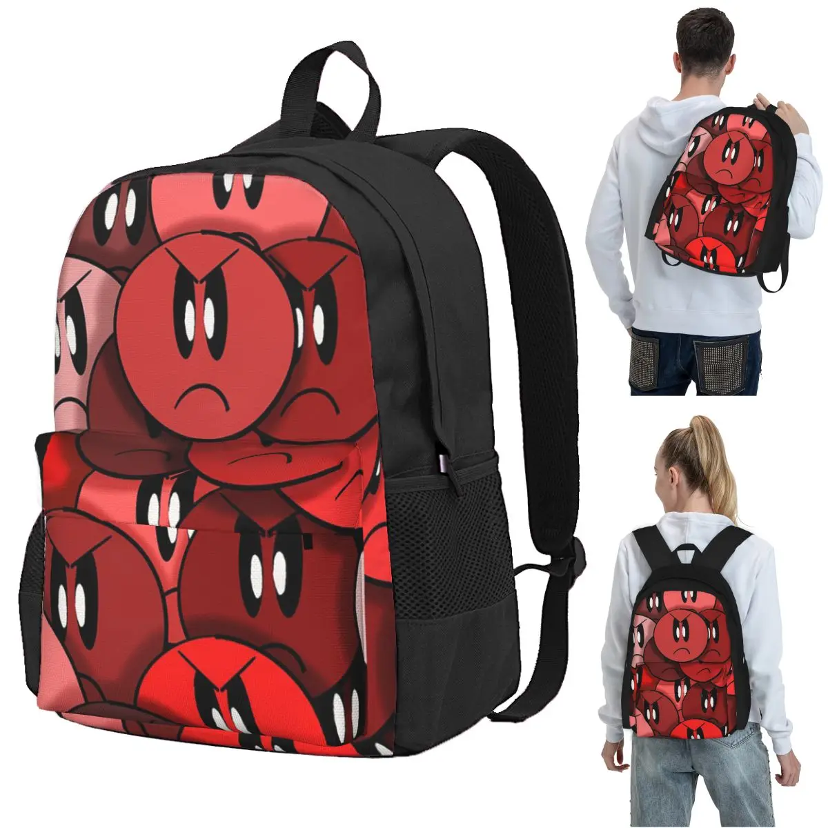 Angry Reds Backpack Student BookBag Children School Bag Computer Shoulder Bags for Men Women
Angry Reds Backpack Student BookBag Children School Bag Computer Shoulder Bags for Men Women