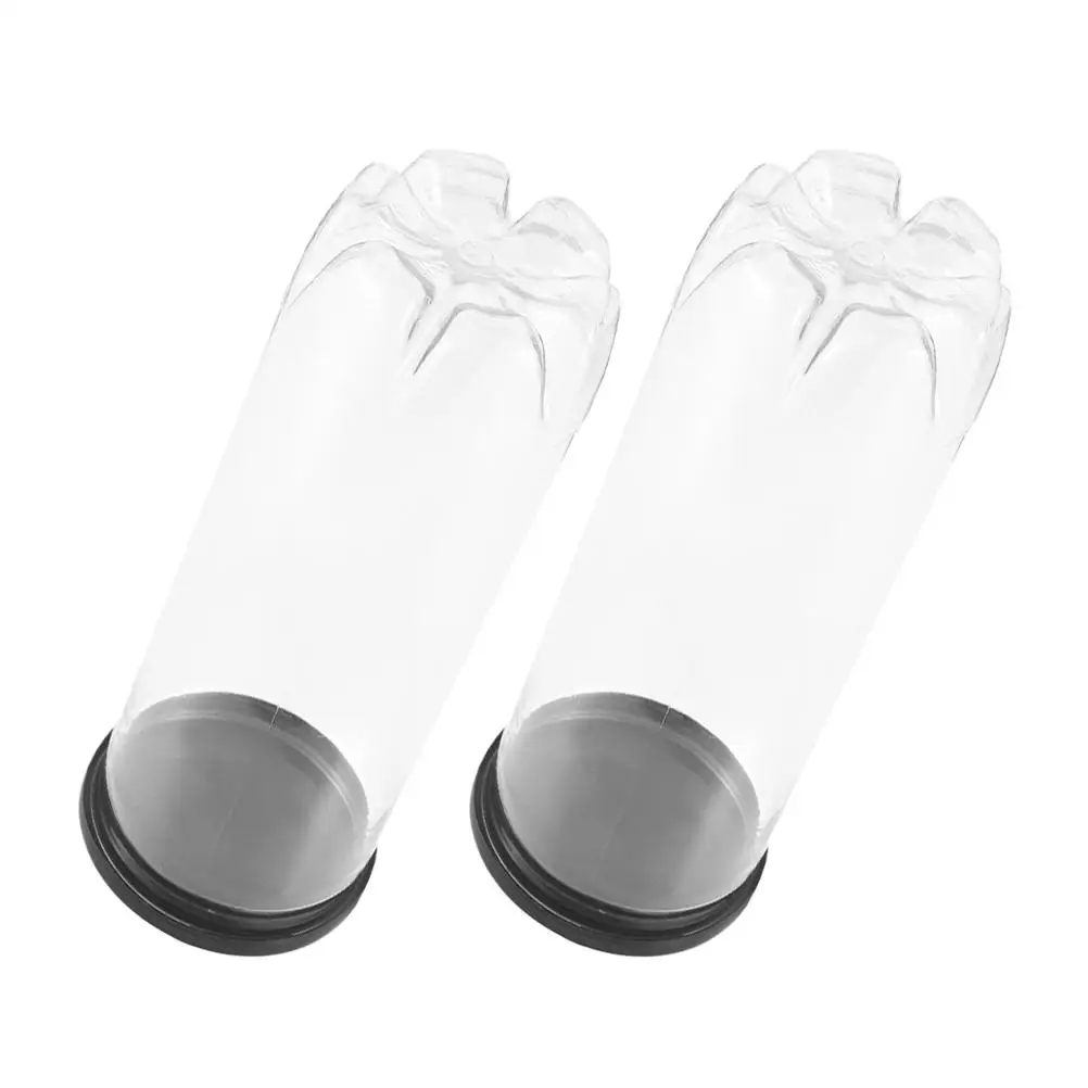 2Pcs Tennis Cylinder PVC Transparent Balls Holder with Black Lid for Sports Storage Portable Organizer Container
2Pcs Tennis Cylinder PVC Transparent Balls Holder with Black Lid for Sports Storage Portable Organizer Container