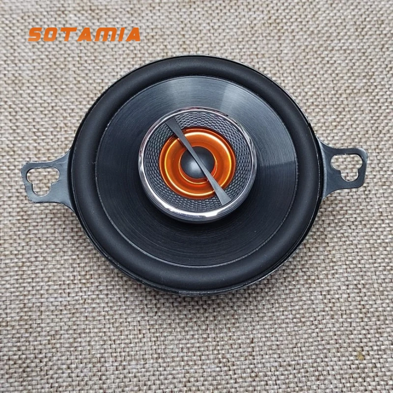 SOTAMIA 1 шт. 3,5-дюймовый полнодиапазонный динамик 2,3 Ом 75 Вт Hi-Fi музыкальный звук автомобильный коаксиальный динамик аудио мощность громкоговоритель Altavoces
SOTAMIA 1 шт. 3,5-дюймовый полнодиапазонный динамик 2,3 Ом 75 Вт Hi-Fi музыкальный звук автомобильный коаксиальный динамик аудио мощность громкоговоритель Altavoces