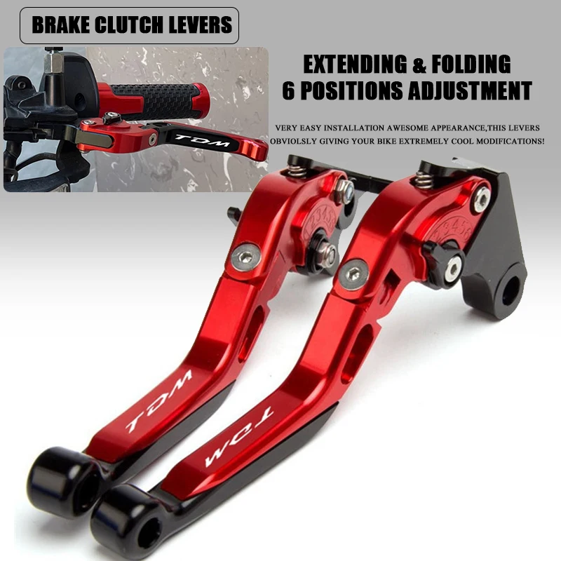 LOGO TDM For TDM 900 TDM900 2003 2002 Motorcycle Accessories Adjustable Brakes Clutch Levers Handle Bar
LOGO TDM For TDM 900 TDM900 2003 2002 Motorcycle Accessories Adjustable Brakes Clutch Levers Handle Bar