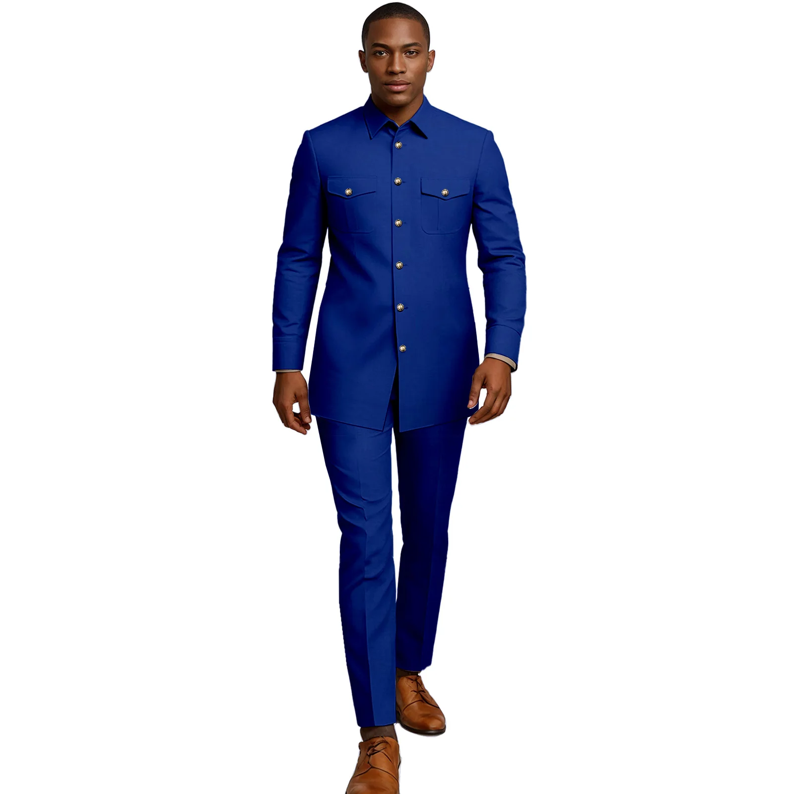 African Suits for Men Attire Dashiki Outfits Nigeria Clothes Long Sleeve 2 Piece Set Top and Pants for Party
African Suits for Men Attire Dashiki Outfits Nigeria Clothes Long Sleeve 2 Piece Set Top and Pants for Party