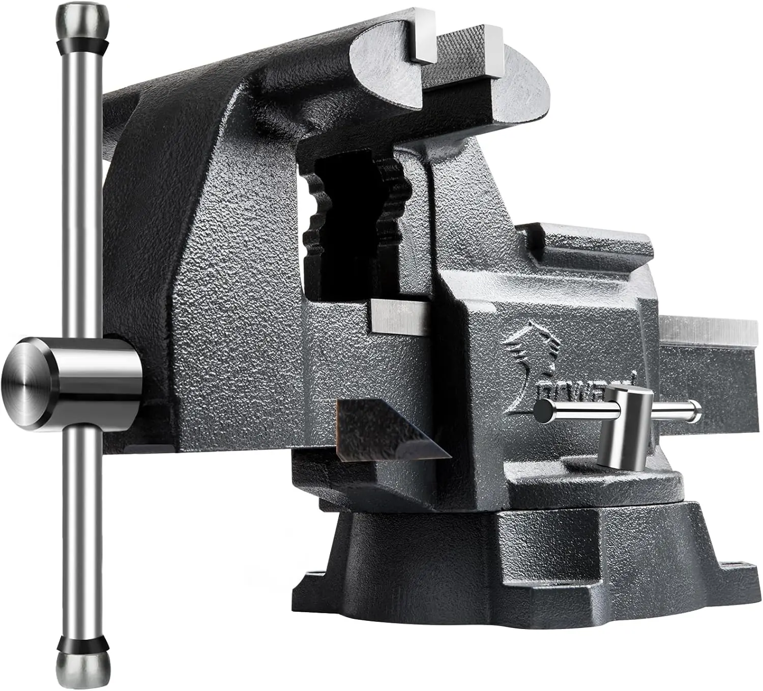 4.5 Inch Heavy Duty Bench Vise with Anvil & 210° Swivel Base
4.5 Inch Heavy Duty Bench Vise with Anvil & 210° Swivel Base