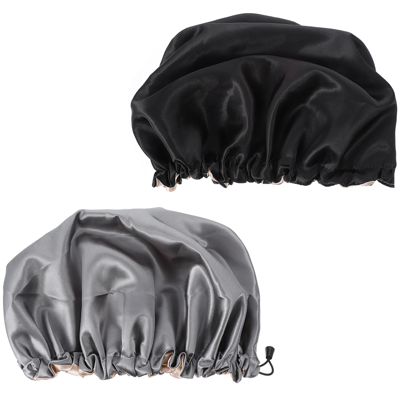 2 Pcs Satin Sleep Bonnet Shower Headscarf Sleeping Hat Adjustable Hair Bonnet Elastic Makeup Hair Cap
2 Pcs Satin Sleep Bonnet Shower Headscarf Sleeping Hat Adjustable Hair Bonnet Elastic Makeup Hair Cap