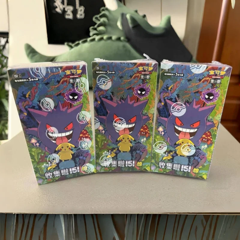 In Stock 100%Original Pokes Trading Card Game Ptcg Collected 151 Jing Scarlet&Violet Simplified Chinese Version Collections Gift
In Stock 100%Original Pokes Trading Card Game Ptcg Collected 151 Jing Scarlet&Violet Simplified Chinese Version Collections Gift