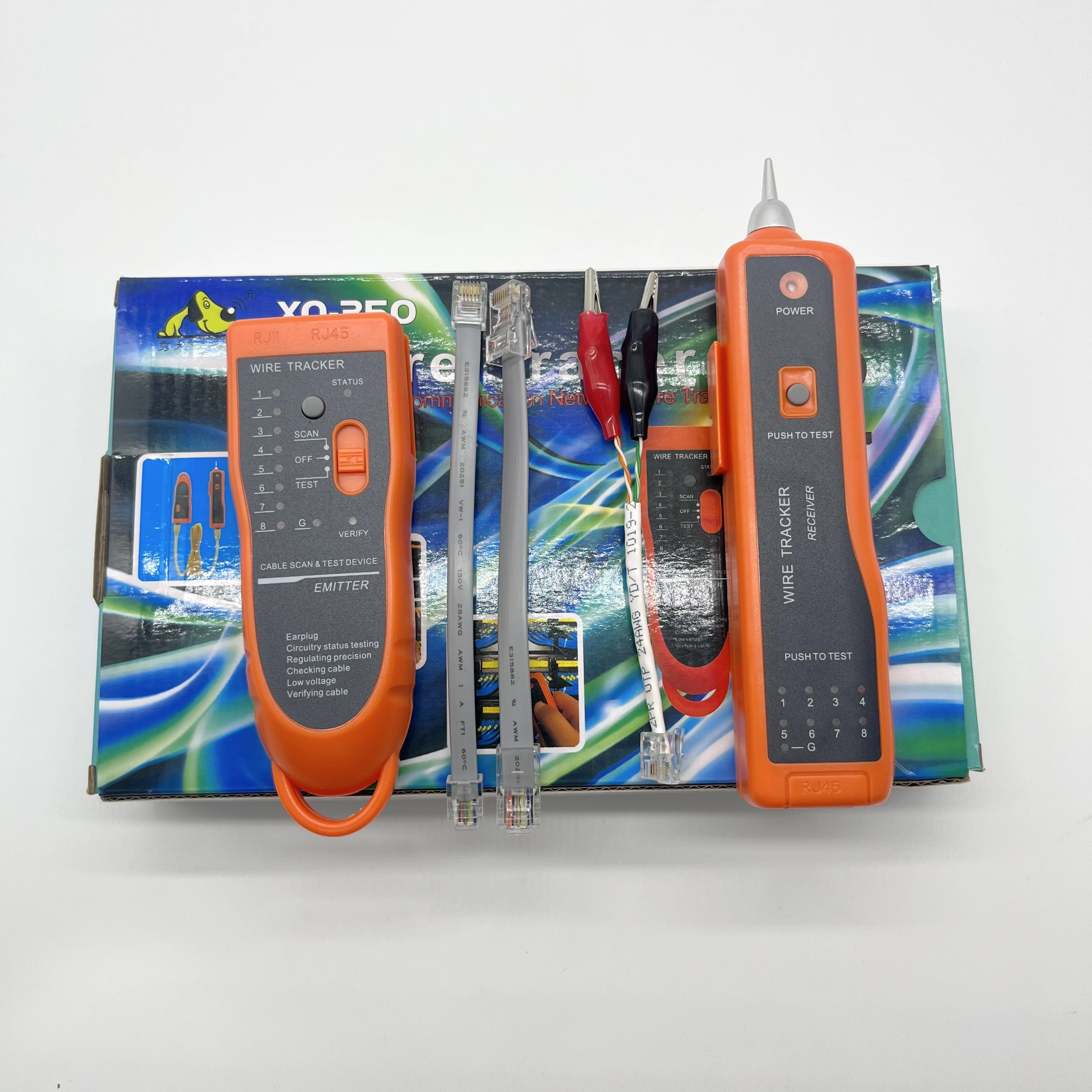 XQ350 Lan Netwerk Kabel Tester Cat5 Cat6 RJ45 Utp Stp детектор линии Finder Telefoon Wire Tracker Tracer Diagnose Tone Tool Kit
XQ350 Lan Netwerk Kabel Tester Cat5 Cat6 RJ45 Utp Stp детектор линии Finder Telefoon Wire Tracker Tracer Diagnose Tone Tool Kit