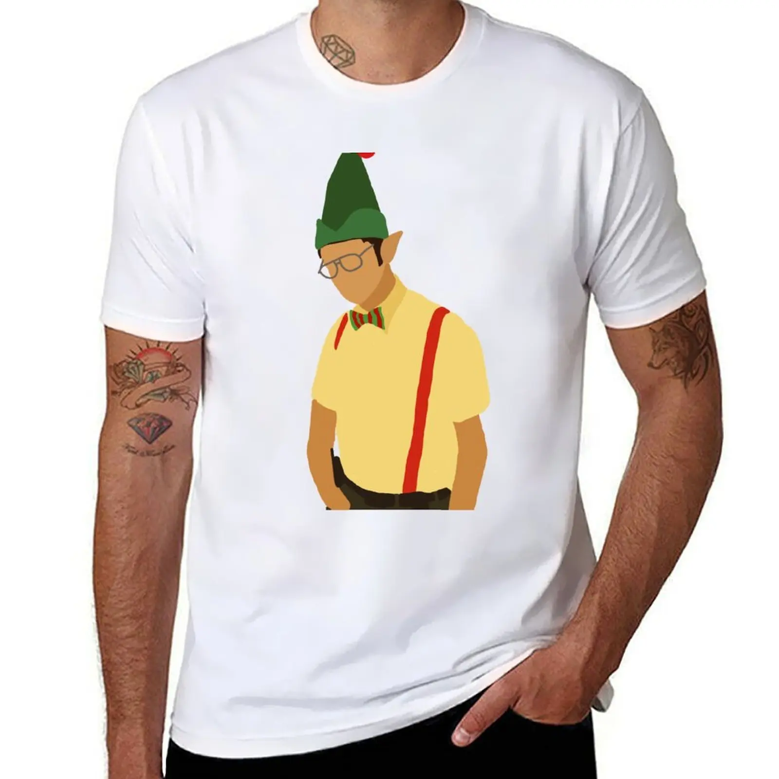 Пакет рубашек Holiday for The Man Футболка t man Office Dwight Christmas хлопковые футболки Schrute для серий с принтом эльфа
Пакет рубашек Holiday for The Man Футболка t man Office Dwight Christmas хлопковые футболки Schrute для серий с принтом эльфа