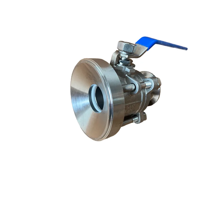 Stainless steel 304316L quick loading manual tank bottom three-piece ball valve clamp discharge manual float ball
Stainless steel 304316L quick loading manual tank bottom three-piece ball valve clamp discharge manual float ball