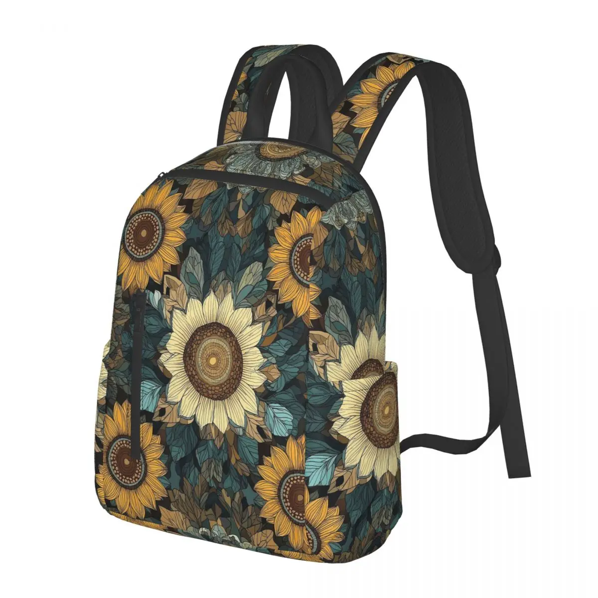 Vintage Sunflower Floral Pattern Student Backpack School Bag Hiking Travel Daypack for Men Women Bookbag Shoulder Bags
Vintage Sunflower Floral Pattern Student Backpack School Bag Hiking Travel Daypack for Men Women Bookbag Shoulder Bags