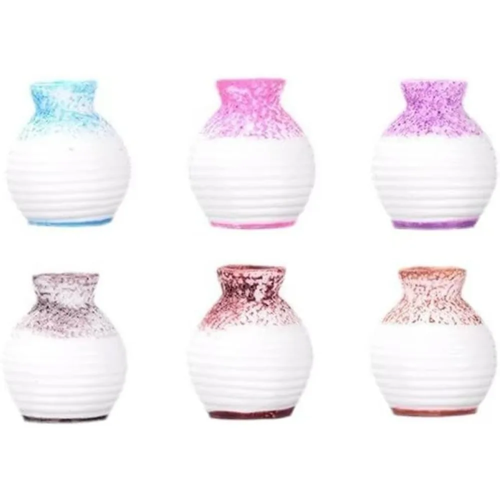 6 mini vases, mini resin vases, mini landscape decorations
6 mini vases, mini resin vases, mini landscape decorations