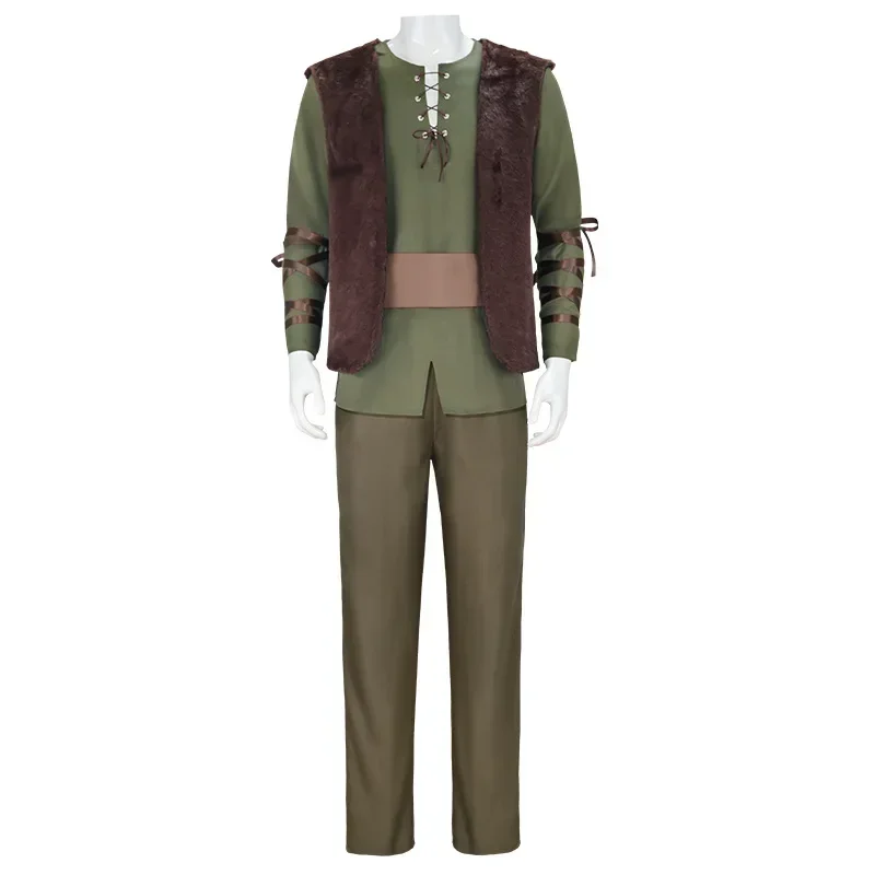 Movie Dragon Hiccup Cosplay Costume Wig Green T Shirt Pant Brown Vest Set Halloween Adult Cartoon Dragon Training Cosplay
Movie Dragon Hiccup Cosplay Costume Wig Green T Shirt Pant Brown Vest Set Halloween Adult Cartoon Dragon Training Cosplay