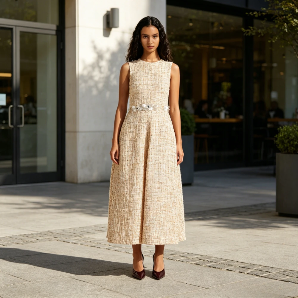 Modern Style A-line Ankle Length Prom Gown Customized Women's O-neck Sleeveless with Appliques Belt Party Gowns Evening Dress
Modern Style A-line Ankle Length Prom Gown Customized Women's O-neck Sleeveless with Appliques Belt Party Gowns Evening Dress