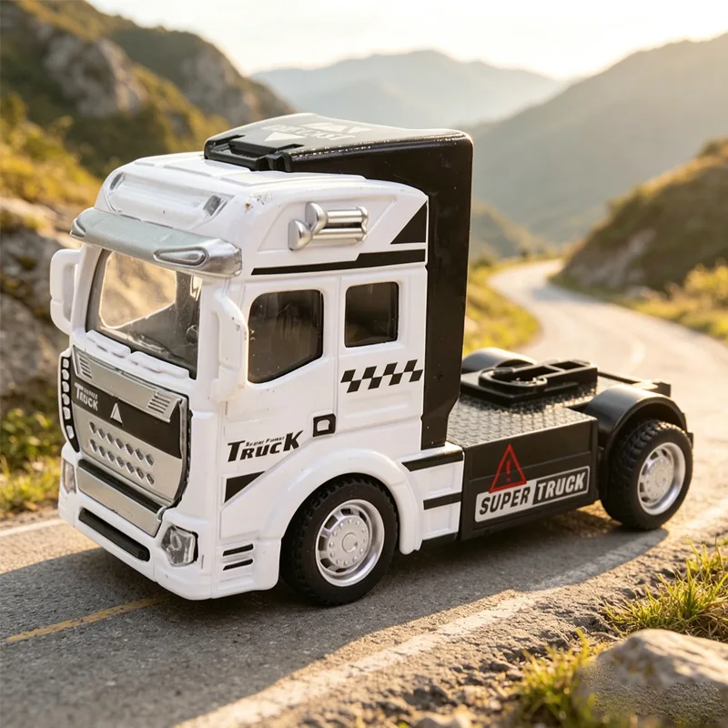 1:32 Scale Die-Cast Alloy Truck Toy, Educational Toy, Boy's Birthday Gift, Front-Wheel Drive, No Lights or Music
1:32 Scale Die-Cast Alloy Truck Toy, Educational Toy, Boy's Birthday Gift, Front-Wheel Drive, No Lights or Music