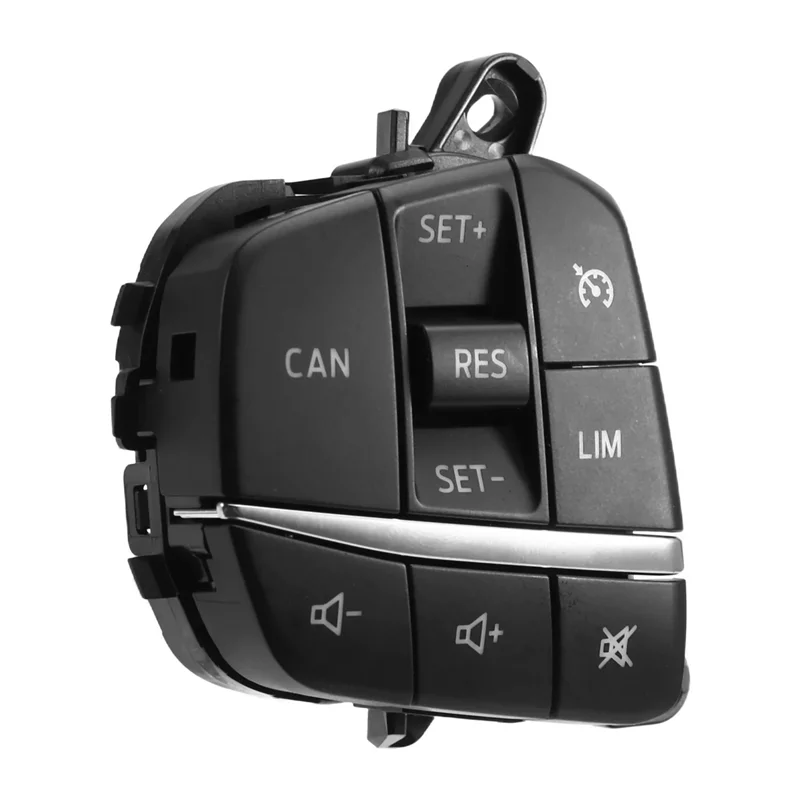 Premium H1BT-9E740-DB Left Steering Wheel Switch Audio Volume Cruise Control Button For Ford Fiesta MK4 Focus Sharpness 2019-21 
Premium H1BT-9E740-DB Left Steering Wheel Switch Audio Volume Cruise Control Button For Ford Fiesta MK4 Focus Sharpness 2019-21