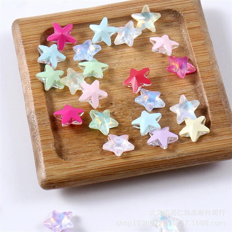 10 мм пятиконечная звезда разноцветные стеклянные бусины с прямым отверстием DIY браслет из бисера ожерелье серьги материал аксессуары
10 мм пятиконечная звезда разноцветные стеклянные бусины с прямым отверстием DIY браслет из бисера ожерелье серьги материал аксессуары