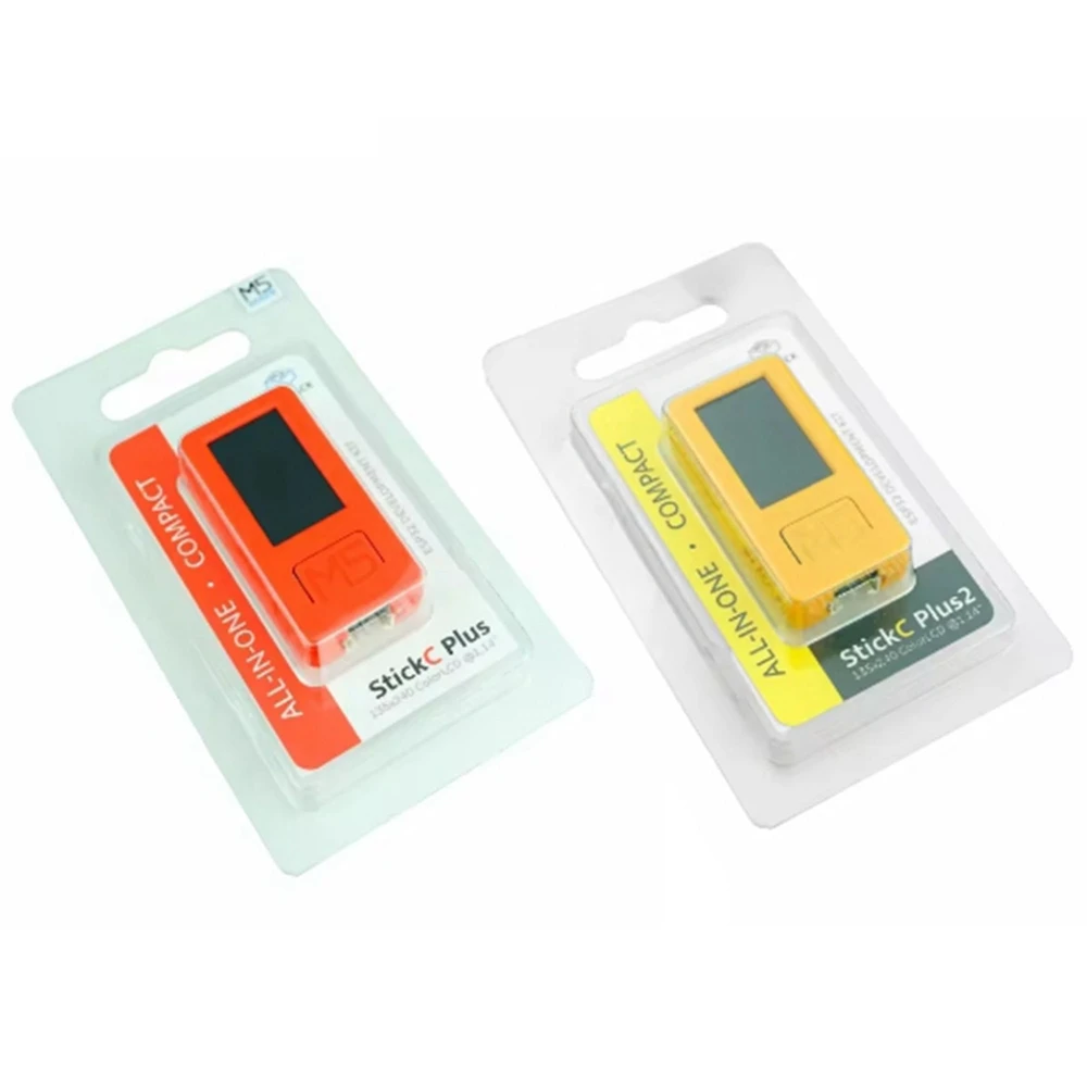 M5Stack M5StickC PLUS- PLUS2 ESP32-PICO-V3-02 Mini IoT Development Kit 1.14-inch TFT Screen IoT Controller for UIFlow
M5Stack M5StickC PLUS- PLUS2 ESP32-PICO-V3-02 Mini IoT Development Kit 1.14-inch TFT Screen IoT Controller for UIFlow