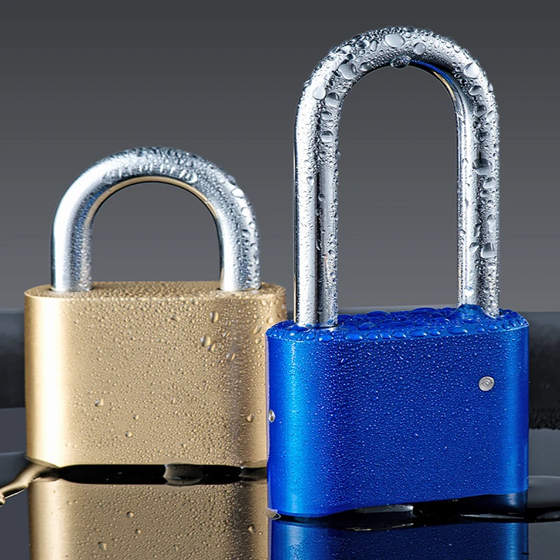 1PCS High Quality 4-Digits Waterproof Heavy Duty Rustproof Strong Hardened Door Lock Code Lock Padlocks for Indoor Outdoor Fence
1PCS High Quality 4-Digits Waterproof Heavy Duty Rustproof Strong Hardened Door Lock Code Lock Padlocks for Indoor Outdoor Fence