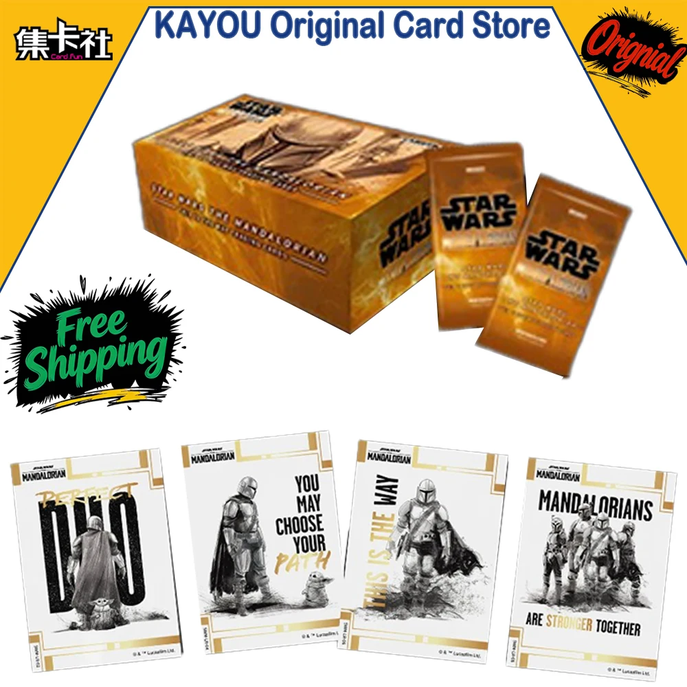 Genuine Card.Fun Star Wars: The Mandalorian - This Is The Way, Movie Collectible Cards, Galactic Adventure of Father and Son toy
Genuine Card.Fun Star Wars: The Mandalorian - This Is The Way, Movie Collectible Cards, Galactic Adventure of Father and Son toy