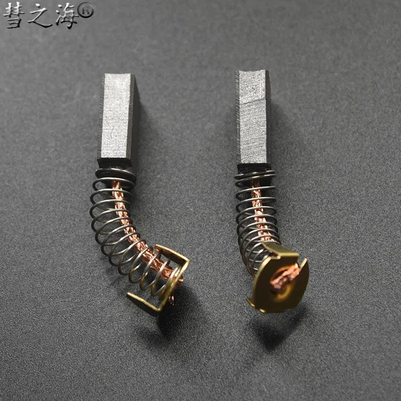 10PC washing machine low copper material DC motor spring carbon brush 6.5 * 12.5 * 18 wear resistance support customization
10PC washing machine low copper material DC motor spring carbon brush 6.5 * 12.5 * 18 wear resistance support customization