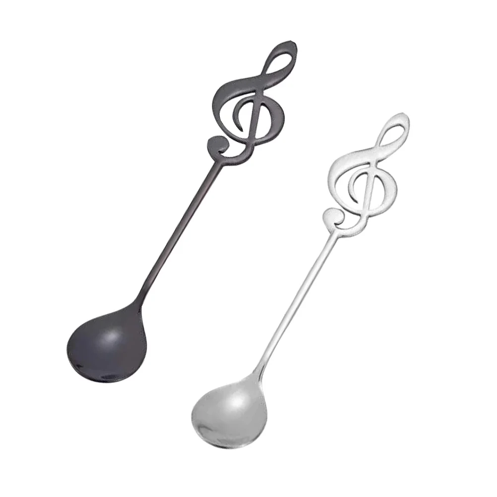 2 pcs Stainless Steel Coffee Spoons Musical Note Design Mirror Finish Stirring Spoon For Tea Dessert Ice Cream Kitchen Bar Party
2 pcs Stainless Steel Coffee Spoons Musical Note Design Mirror Finish Stirring Spoon For Tea Dessert Ice Cream Kitchen Bar Party