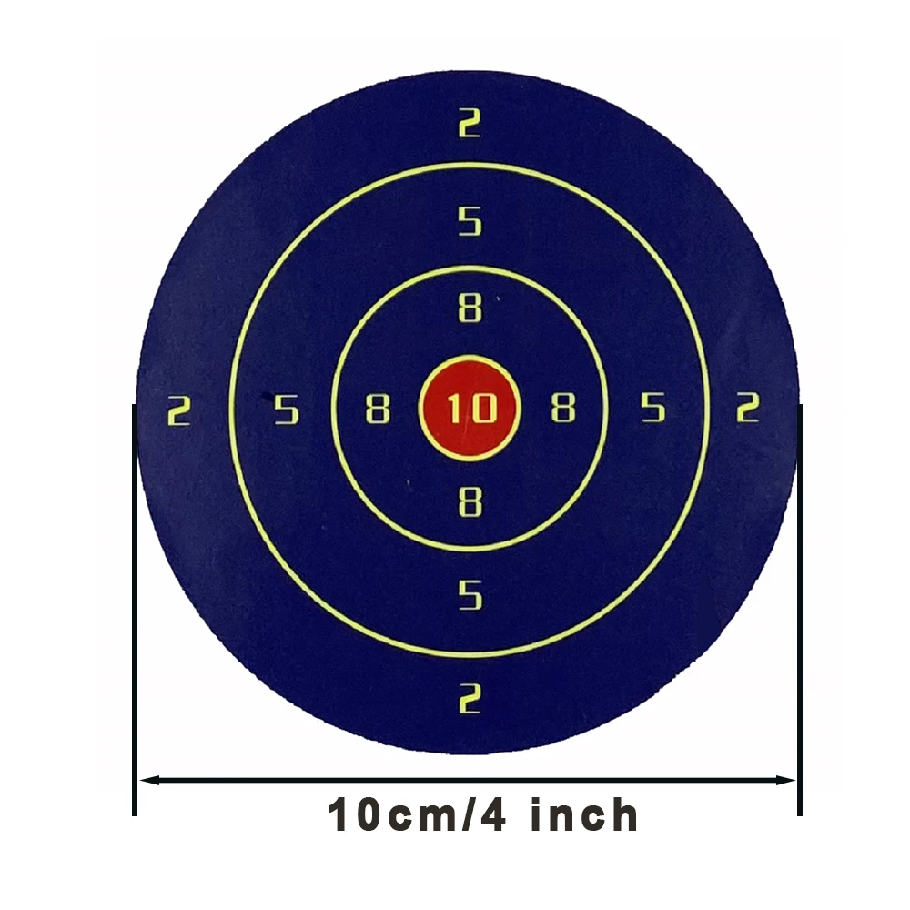 200 шт./рулон, диаметр 10 см, наклейки для стрельбы, меняющие цвет, наклейки для мишеней
200 шт./рулон, диаметр 10 см, наклейки для стрельбы, меняющие цвет, наклейки для мишеней