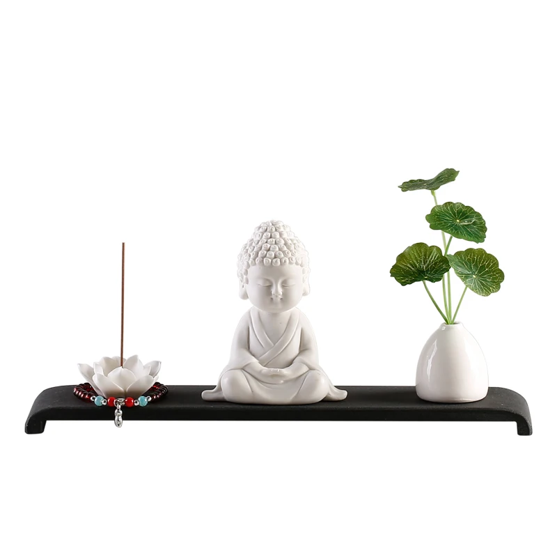 Qf White Porcelain Buddha Buddha Ornament Tea Ornaments Line Incense Burner Home Living Room Desktop
Qf White Porcelain Buddha Buddha Ornament Tea Ornaments Line Incense Burner Home Living Room Desktop