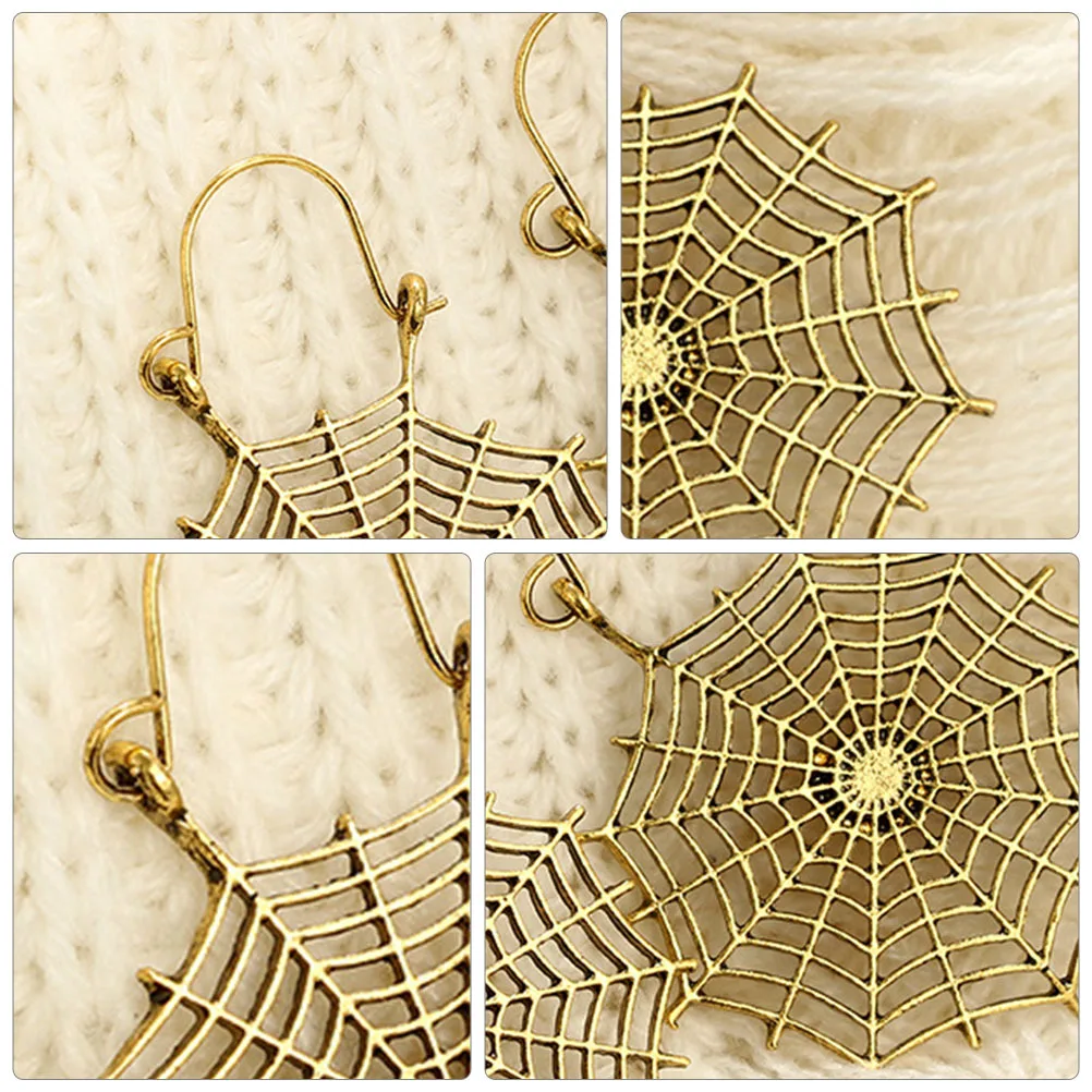 1Pair Hollow Spider Web Earrings Simple Creative Alloy Ear Accessories Women Punk Style Danglers Fashion Party Gift
1Pair Hollow Spider Web Earrings Simple Creative Alloy Ear Accessories Women Punk Style Danglers Fashion Party Gift