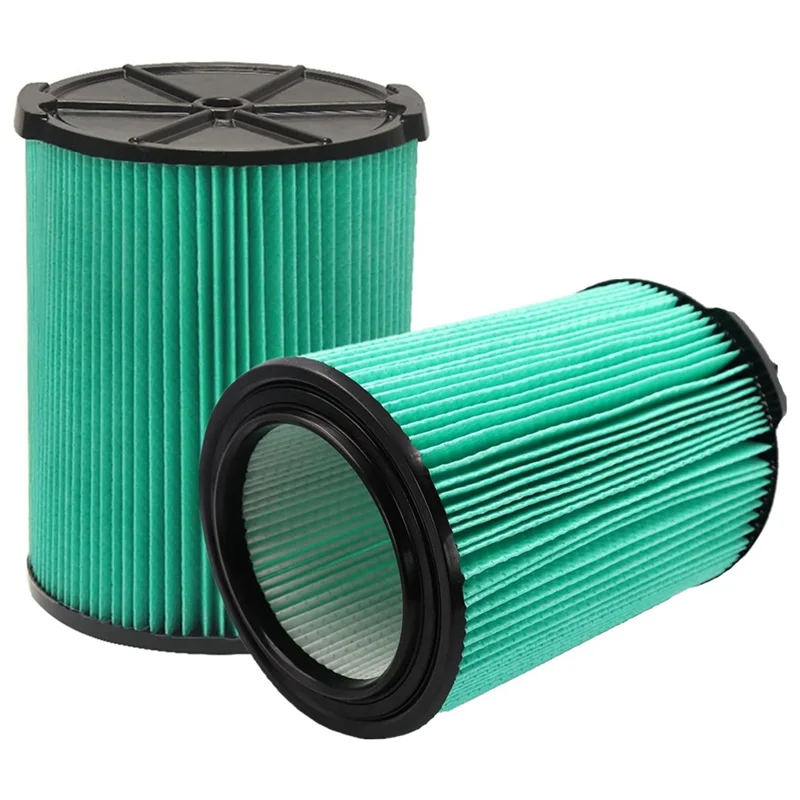 VF6000 5-Layer Pleated Replacement Vacuum Filter Compatible for 5-20 Gallon Wet/Dry Vacuums (2 Packs)-A07G
VF6000 5-Layer Pleated Replacement Vacuum Filter Compatible for 5-20 Gallon Wet/Dry Vacuums (2 Packs)-A07G