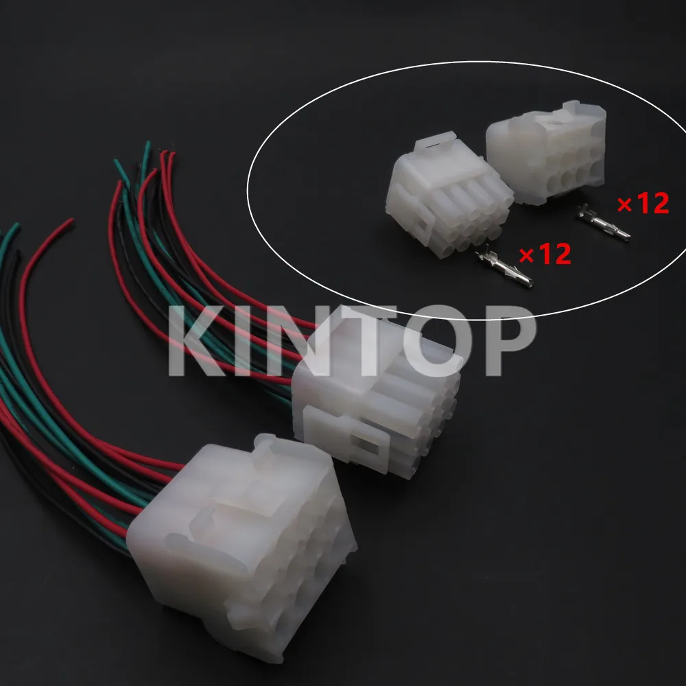 1 Set 12 Pins 63080 Series 1-480708-0 350735-1 Auto Female Male Electrical Harness Socket Plug AC Assembly For Car Motorcycle
1 Set 12 Pins 63080 Series 1-480708-0 350735-1 Auto Female Male Electrical Harness Socket Plug AC Assembly For Car Motorcycle