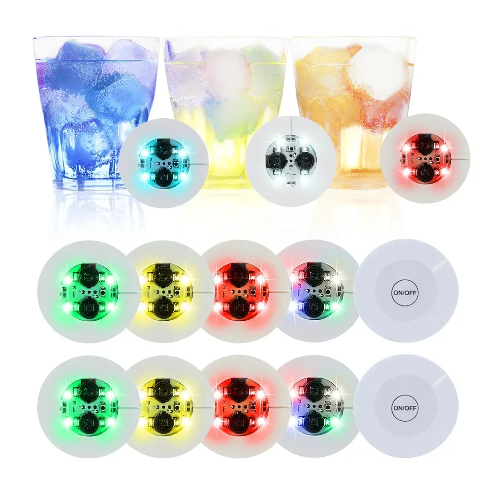 1-100PCS Luminous Coaster LED Bar Drinks Cup Pad Wine Liquor Bottles Coaster Atmosphere Light Cup Sticker Light-emitting Prop
1-100PCS Luminous Coaster LED Bar Drinks Cup Pad Wine Liquor Bottles Coaster Atmosphere Light Cup Sticker Light-emitting Prop 