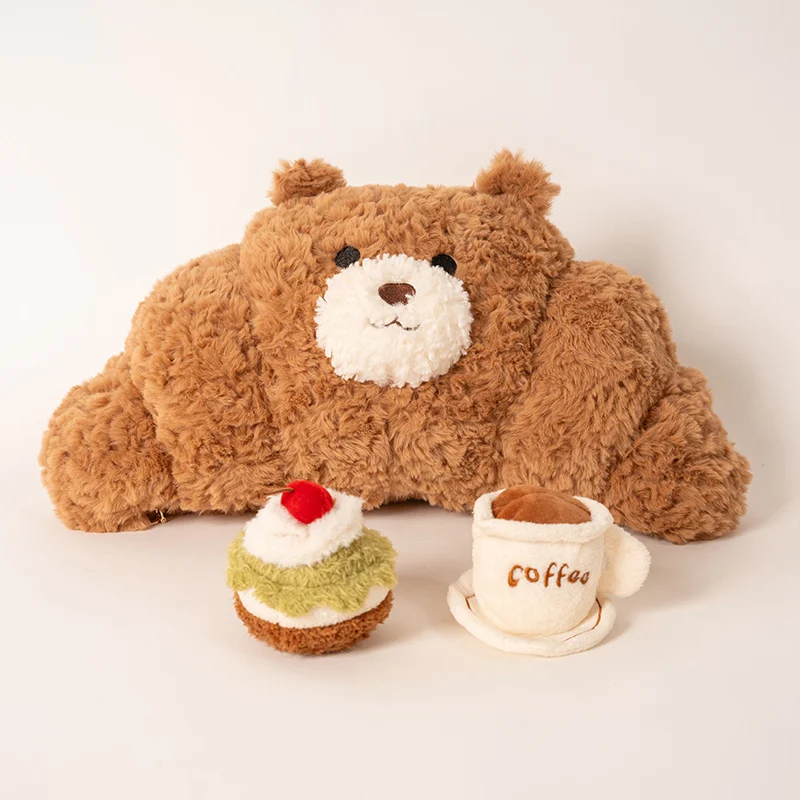 45cm Cartoon Croissant Plush Toys Soft Stuffed Bread Pillow Office Chair Croissant Plush Back Cusion Sleeping Waist Pillow
45cm Cartoon Croissant Plush Toys Soft Stuffed Bread Pillow Office Chair Croissant Plush Back Cusion Sleeping Waist Pillow