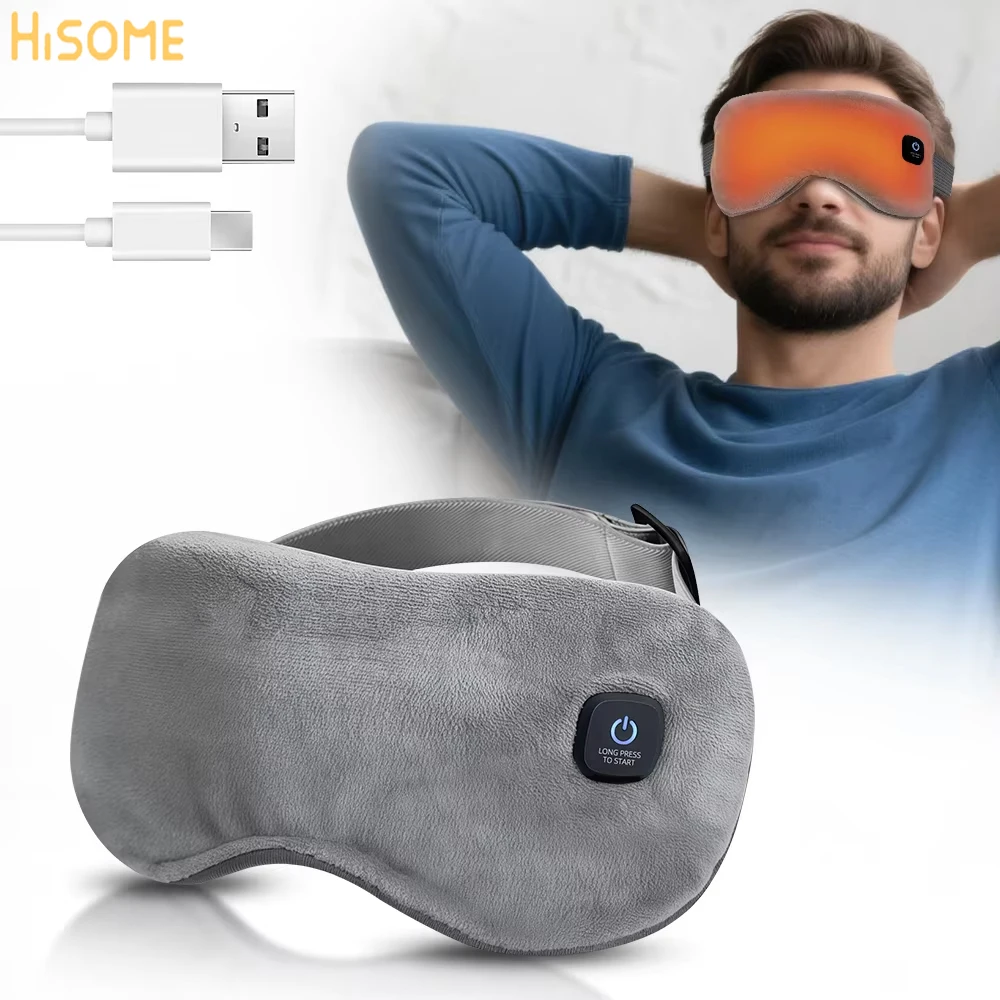 Heated Eye Mask USB Eye Mask for Dry Eyes with Constant Heating Temperature Warm Compress Heating Pad for Sleep Dark Circles
Heated Eye Mask USB Eye Mask for Dry Eyes with Constant Heating Temperature Warm Compress Heating Pad for Sleep Dark Circles