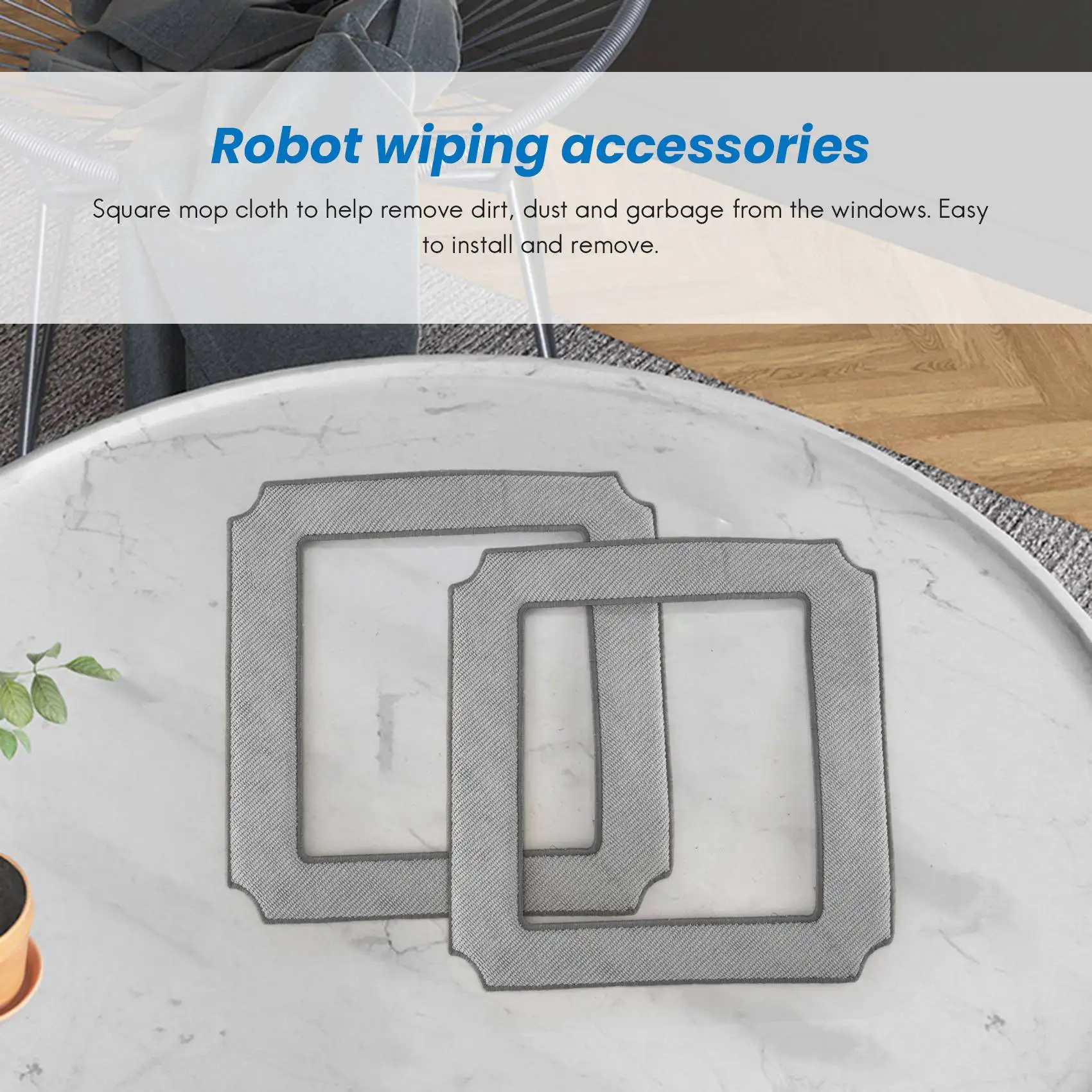 AD78-5 шт. запасные части для швабры из микрофибры для Ecovacs Robotics Winbot W836 W850 W860 W880 W920, робот для мытья окон
AD78-5 шт. запасные части для швабры из микрофибры для Ecovacs Robotics Winbot W836 W850 W860 W880 W920, робот для мытья окон