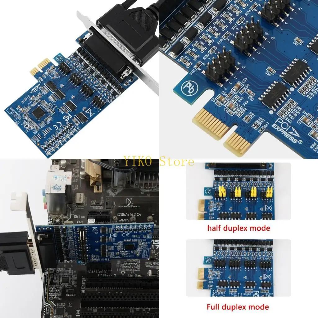 K32C PCIe to RS232 RS485 for Express Card Adapter Converter Replacement 9Pin Adapter
K32C PCIe to RS232 RS485 for Express Card Adapter Converter Replacement 9Pin Adapter