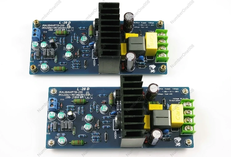 L20D digital power amplifier finished board 200-250W * 2 8Euro IRAUDAMP7 IRS2092
L20D digital power amplifier finished board 200-250W * 2 8Euro IRAUDAMP7 IRS2092