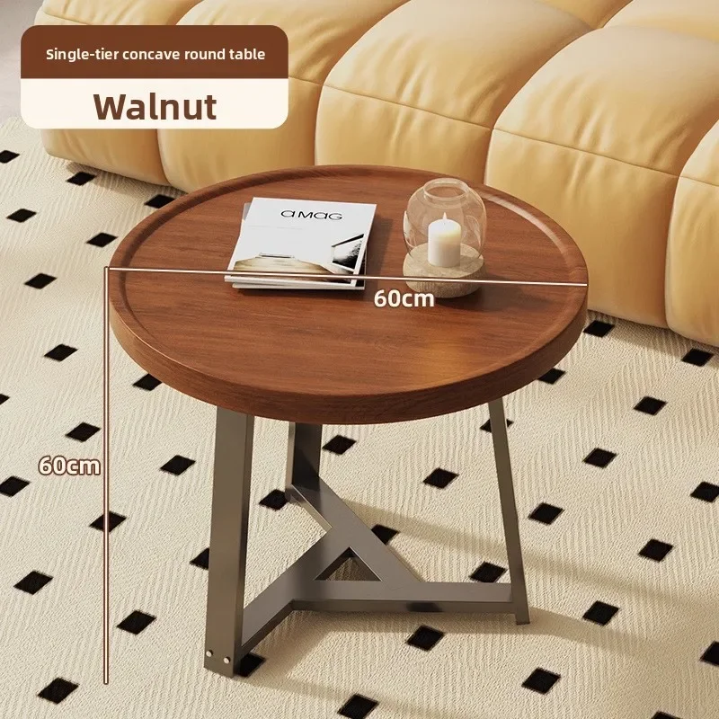 Exquisite Minimalist Coffee Table Japanese Creative Annual Ring Small Coffee Table Small Apartment Sofa Side Balcony Tea Table
Exquisite Minimalist Coffee Table Japanese Creative Annual Ring Small Coffee Table Small Apartment Sofa Side Balcony Tea Table