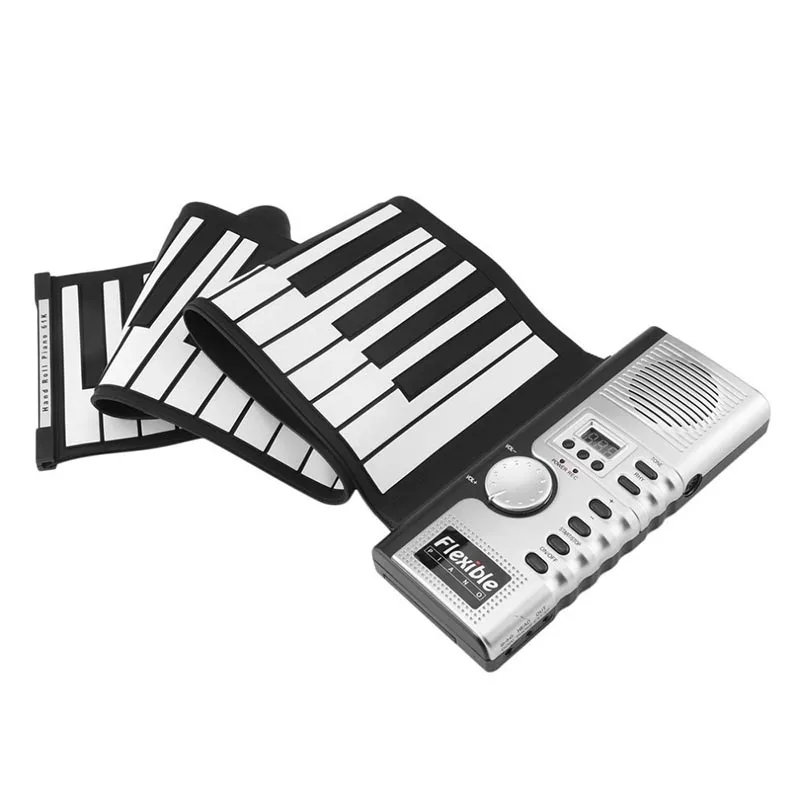 Children's 61 Keys Hand Roll Up Piano Portable Beginner Folding Electronic Organ Keyboard Instruments Silicone Soft Keyboard
Children's 61 Keys Hand Roll Up Piano Portable Beginner Folding Electronic Organ Keyboard Instruments Silicone Soft Keyboard