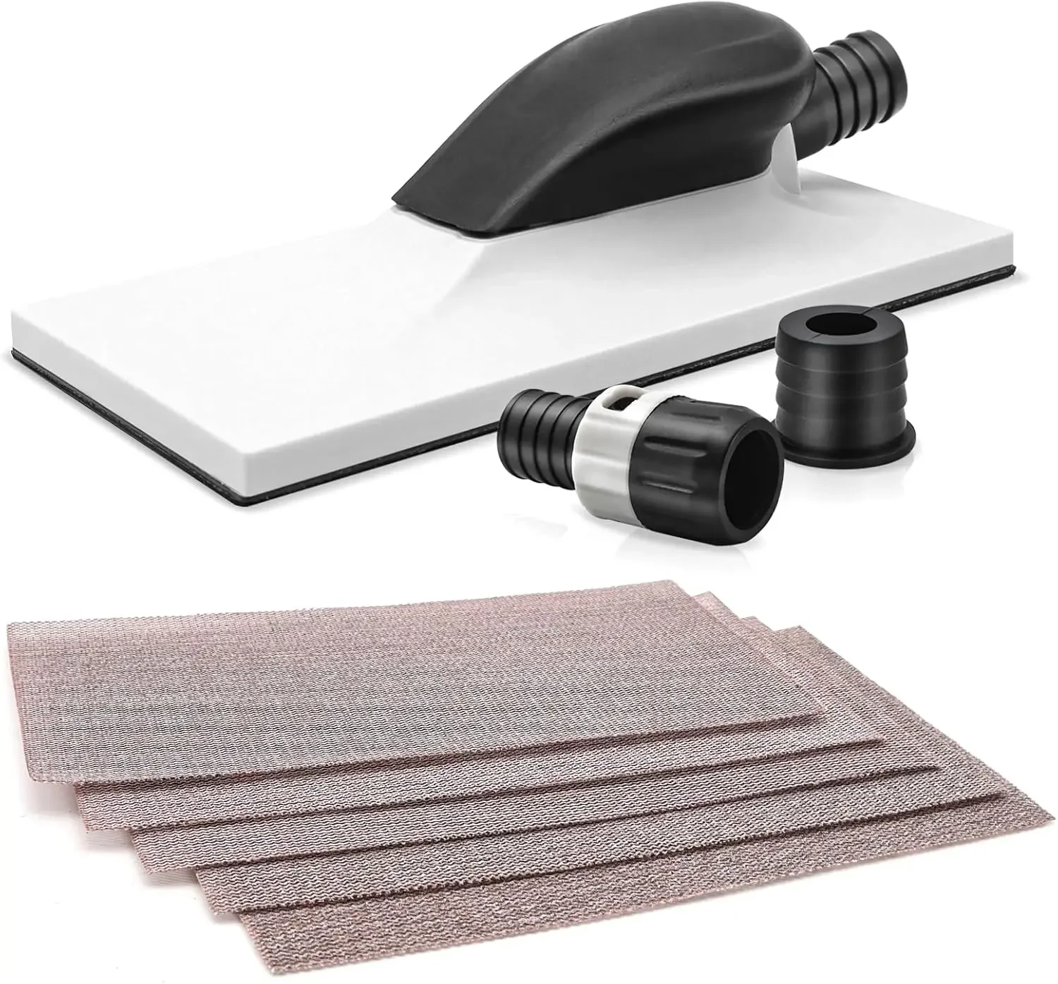 114 x 228 mm Dust Free Extraction Hand Sanding Block Hook &Loop Drywall Sander with Mesh Sandpaper Wood Car Polishing Grinding
114 x 228 mm Dust Free Extraction Hand Sanding Block Hook &Loop Drywall Sander with Mesh Sandpaper Wood Car Polishing Grinding