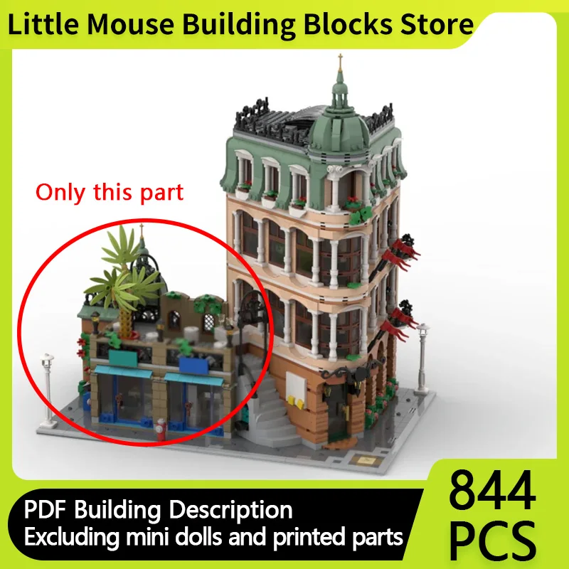 City Street View Model MOC Building Bricks Boutique Hotel Extension Modular Technology Gifts Holiday Assemble Children Toys Suit
City Street View Model MOC Building Bricks Boutique Hotel Extension Modular Technology Gifts Holiday Assemble Children Toys Suit