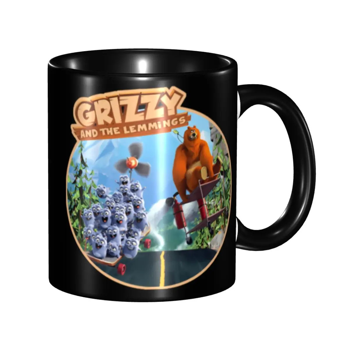 Happy Lemmings Tabodi And Grizzy Cartoon Coffee Mug DIY Custom Ceramic Tea Milk Mug Cup
Happy Lemmings Tabodi And Grizzy Cartoon Coffee Mug DIY Custom Ceramic Tea Milk Mug Cup