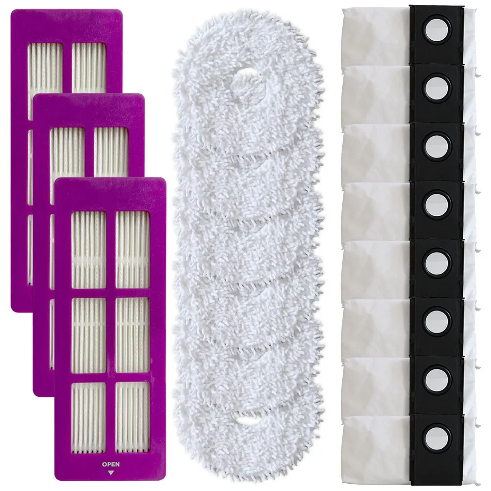 For Eureka For J15 Pro For Ultra Floor Vacuum Cleaner With Dock Filter Mop Cloth Dust Bag Kits Household Cleaning Tools
For Eureka For J15 Pro For Ultra Floor Vacuum Cleaner With Dock Filter Mop Cloth Dust Bag Kits Household Cleaning Tools