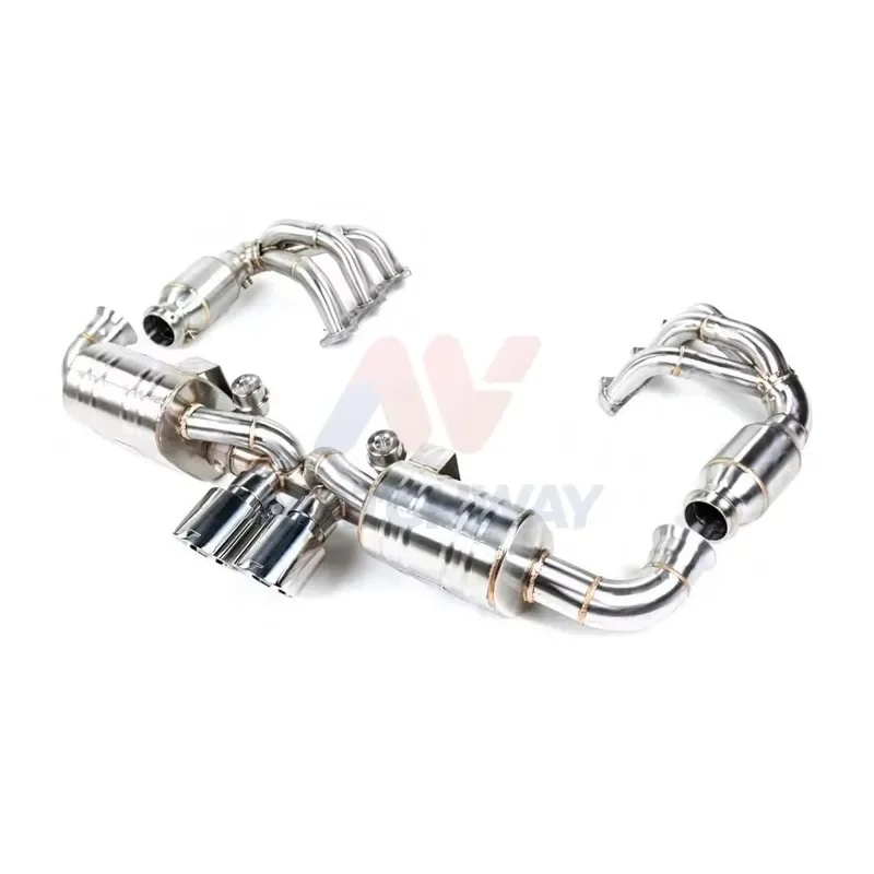 3mm SS304 Stainless Steel High Performance 100% TIG Welded Racing Exhaust Header Catback for Cayman 981 Boxster 2.7L
3mm SS304 Stainless Steel High Performance 100% TIG Welded Racing Exhaust Header Catback for Cayman 981 Boxster 2.7L