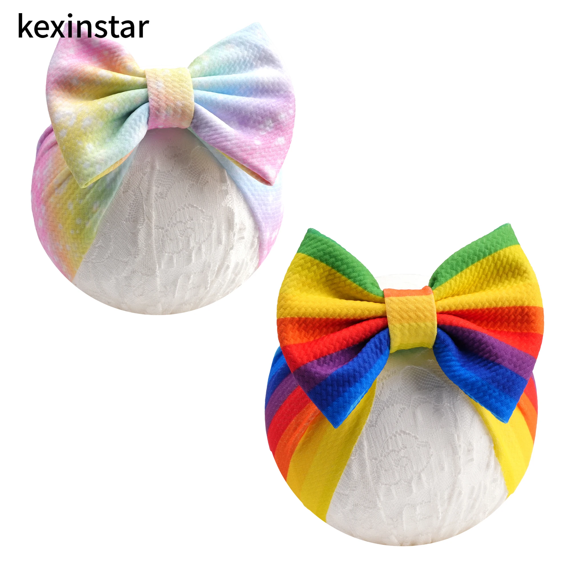 Kexinstar, 20 шт., Лидер продаж, украшения для волос, детские аксессуары для волос с радужным принтом, эластичная повязка для волос для девочек, тюрбан для младенцев
Kexinstar, 20 шт., Лидер продаж, украшения для волос, детские аксессуары для волос с радужным принтом, эластичная повязка для волос для девочек, тюрбан для младенцев