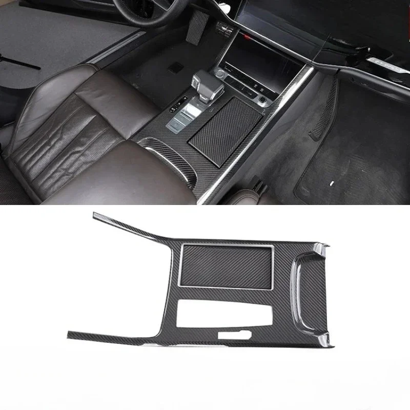 For Audi A8 Real Dry Carbon Fiber 2018-2021 Interior Central Control Gear Panel Sticker Modification Decorative Accessories
For Audi A8 Real Dry Carbon Fiber 2018-2021 Interior Central Control Gear Panel Sticker Modification Decorative Accessories