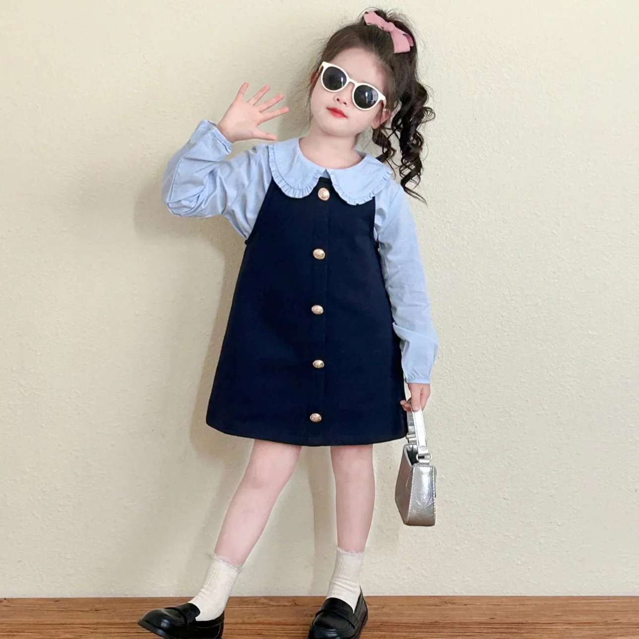 Baby Girls Sets Shirt Jumper Skirt Set 2025 Spring New Korean College Style Long Sleeve Shirt Jumper Skirt Two Piece Set
Baby Girls Sets Shirt Jumper Skirt Set 2025 Spring New Korean College Style Long Sleeve Shirt Jumper Skirt Two Piece Set