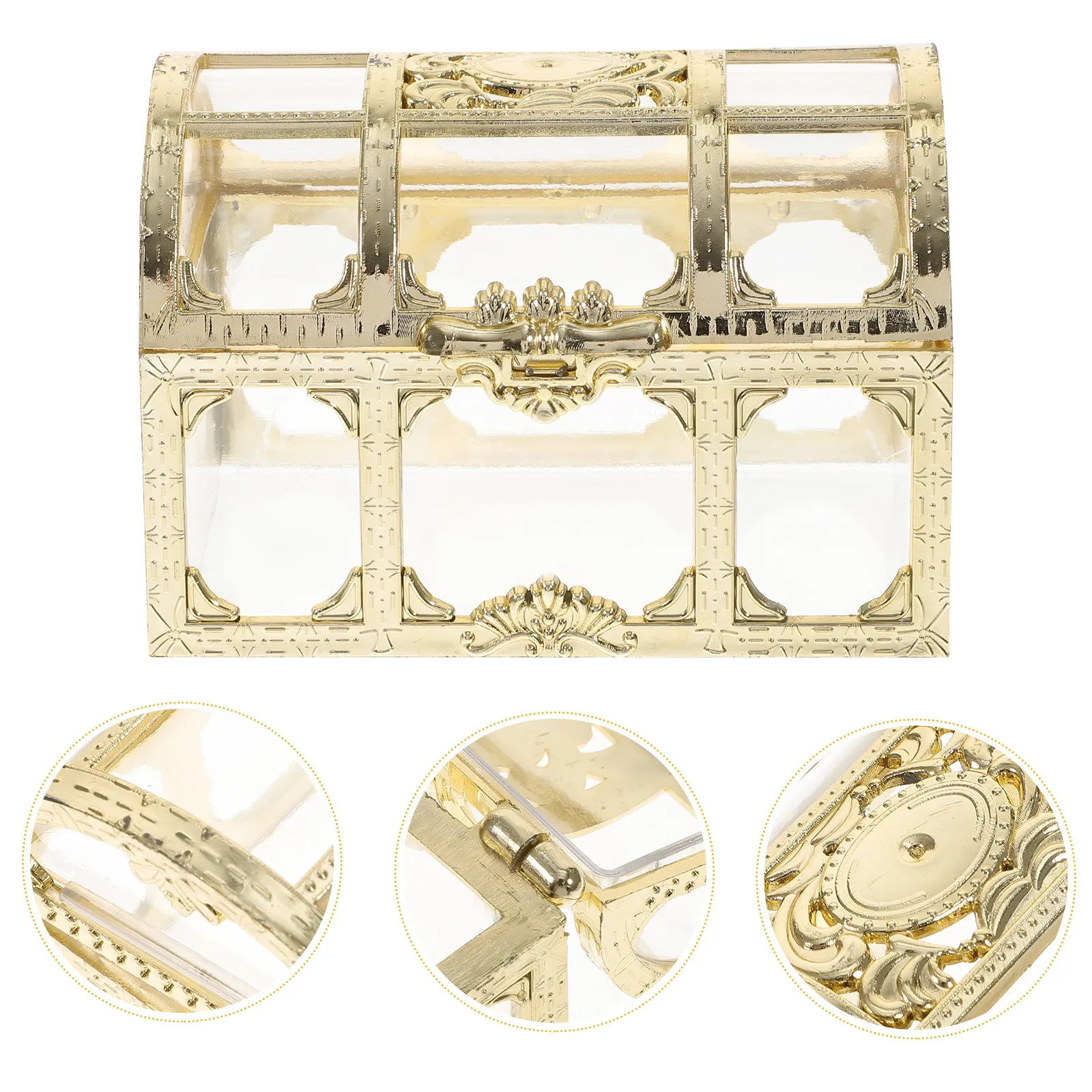 Набор из 4 пластиковых мини-сундуков для сокровищ в пиратском стиле, прочные органайзеры для хранения, идеально подходят для подарков на день рождения и монет
Набор из 4 пластиковых мини-сундуков для сокровищ в пиратском стиле, прочные органайзеры для хранения, идеально подходят для подарков на день рождения и монет