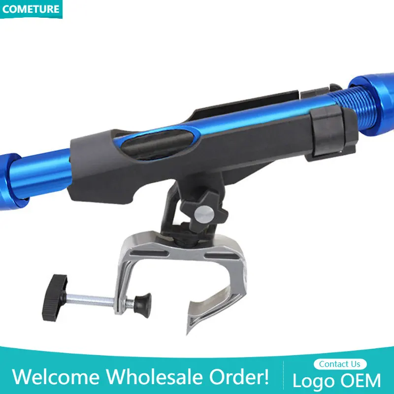 Fishing Pole Holder Adjustable 360 Degree Rod Rack Universal Boat Raft Fishing Bracket Accessories With Large Clamp Opening
Fishing Pole Holder Adjustable 360 Degree Rod Rack Universal Boat Raft Fishing Bracket Accessories With Large Clamp Opening